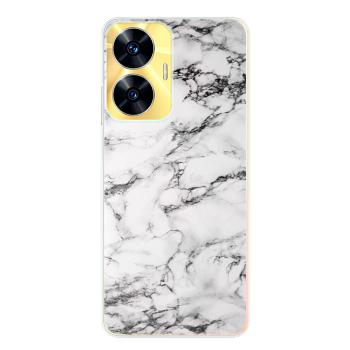 Odolné silikonové pouzdro iSaprio - White Marble 01 - Realme C55