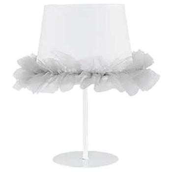 Dětská stolní lampa BALLET 1xE14/40W/230V bílá/šedá (81520)