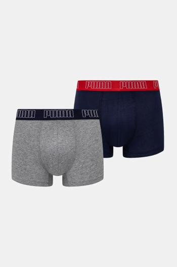 Boxerky Puma 2-pack pánské, tmavomodrá barva, 938321