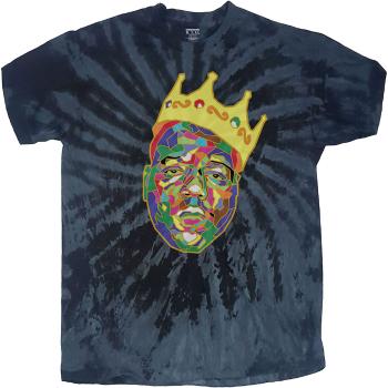 Biggie Smalls tričko Crown Modrá XL