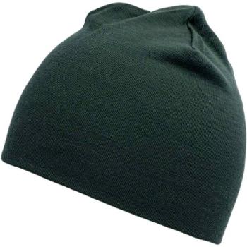 Devold LAUPAREN MERINO 190 BEANIE Unisex Merino čepice, tmavě zelená, velikost