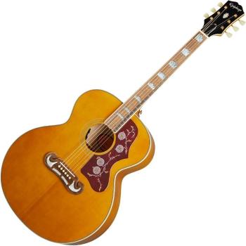 Epiphone Masterbilt J-200 Aged Natural Antique Elektroakustická kytara Jumbo