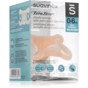 Suavinex Zero Zero Physiological Teat dudlík 0-6 m 1 ks