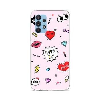 TopQ Samsung A32 silikon Happy Day 61877 (Sun-61877)