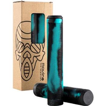 Náhradní grip na řídítka freestyle koloběžky TPR Grip (ELITE Teal Lizard), 2ks (D-263)