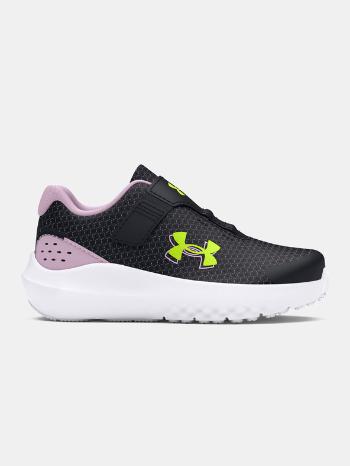 Under Armour UA GINF Surge 4 AC Tenisky dětské Černá