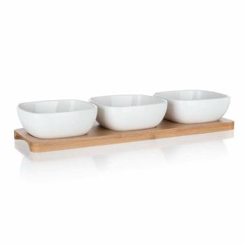 Set boluri Banquet BRILLANTE Bamboo,33 x 9,7 x 4,7 cm