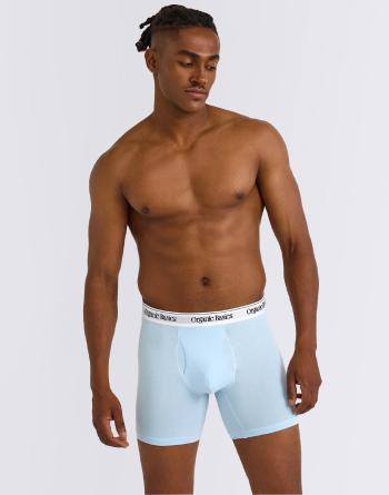 Organic Basics Easy Boxer Briefs 3-Pack Light Blue / White / Soft Pink L