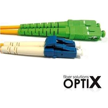 OPTIX SC/APC-LC optický patch cord 09/125 2m G657A (1455)