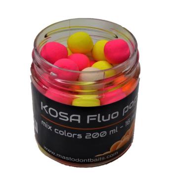 Mastodont Baits Fluo Pop-Up Boilies 16mm 200ml - Kosa