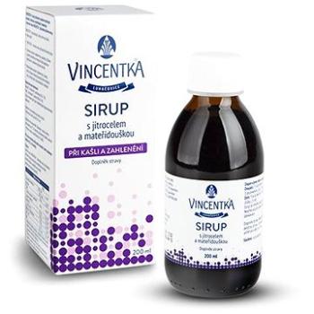 VINCENTKA při kašli a zahlenění 200 ml (989)