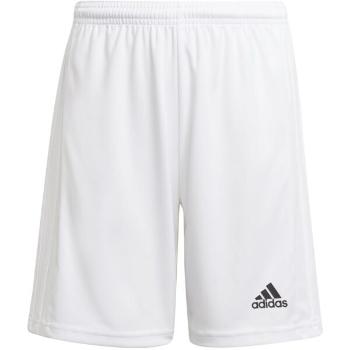 adidas SQUADRA 21 SHORTS Juniorské fotbalové šortky, bílá, velikost