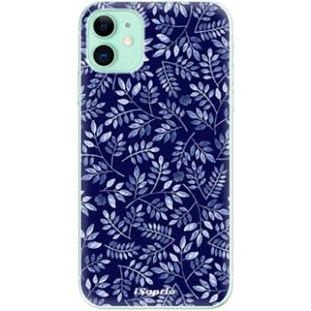 iSaprio Blue Leaves pro iPhone 11 (bluelea05-TPU2_i11)