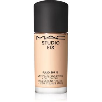 MAC Cosmetics Mini Studio Fix Fluid SPF 15 24HR Matte Foundation + Oil Control matující make-up SPF 15 odstín NC16 15 ml