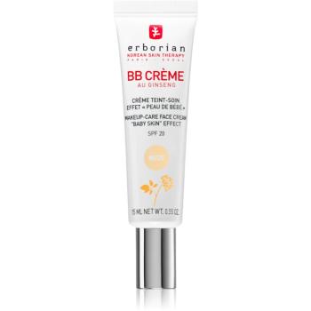 Erborian BB Cream tónovací krém pro dokonalý vzhled pleti SPF 20 malé balení odstín Nude 15 ml