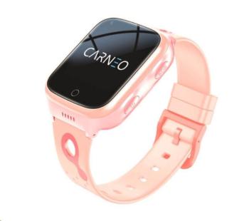 CARNEO dětské GPS hodinky GuardKid+ 4G Platinum pink