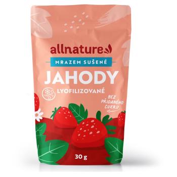 ALLNATURE Jahody sušené mrazom 30 g