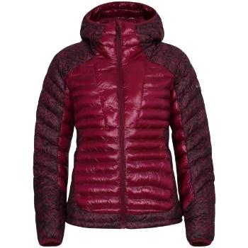 Columbia LABYRINTH LOOP HOODED JACKET Dámská bunda, vínová, velikost