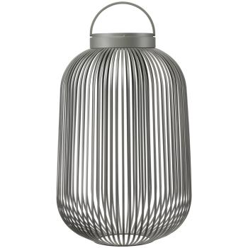 Přenosná stolní lampa LITO M 49 cm, LED, granitově šedá, ocel, Blomus