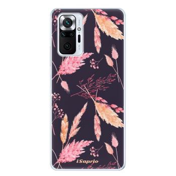 Odolné silikonové pouzdro iSaprio - Herbal Pattern - Xiaomi Redmi Note 10 Pro