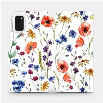 Flip pouzdro na mobil Samsung Galaxy A41 - MP04S Luční kvítí (5903516768837)