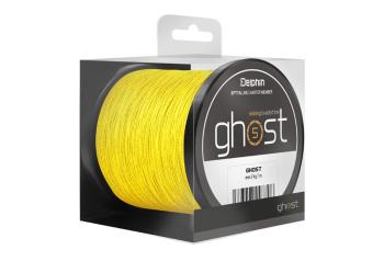 Delphin Šňůra Ghost 4+1 žlutá - 0,16mm 8,2kg 300m