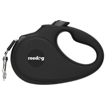 Reedog Senza Basic samonavíjecí vodítko S 15 kg / 5 m páska / černé (8596067302086)