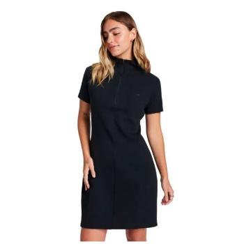 Converse STAR CHEVRON ZIP UP DRESS Női ruha, fekete, méret