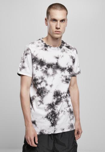 Urban Classics Black Tie Dye Tee white/black - XL