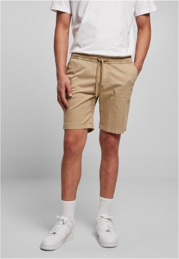 Urban Classics Stretch Twill Joggshorts unionbeige - S