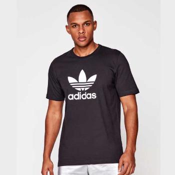 Pánské Tričko Adidas Trefoil Tee Black - M