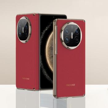 GKK LEATHER MAGSAFE Ochranný kryt pre Huawei Mate X6 RED