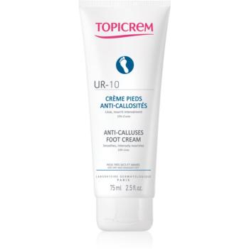 Topicrem UR-10 Anti-Calluses Foot Cream krém na nohy pro výživu a hydrataci 75 ml