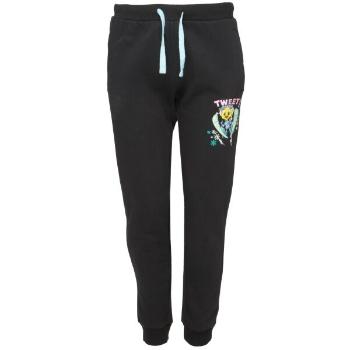 LOONEY TUNES TWEETY PANTS Dětské teplákové kalhoty, černá, velikost