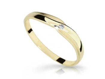 Cutie Jewellery Zlatý zásnubní prsten se zirkonem Z6875–2006-10-X-1 55 mm