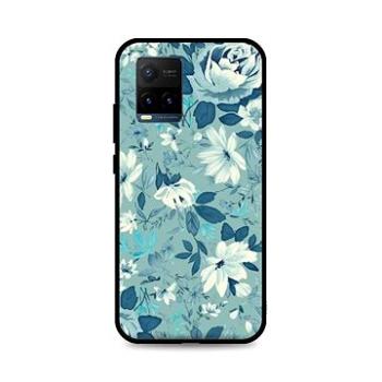 TopQ Kryt LUXURY Vivo Y21s pevný Retro Flowers 69279 (Sun-69279)