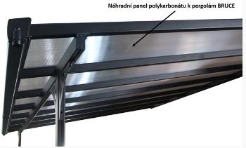 Panel polykarbonátu k pergolám BRUCE - 3010 mm Rojaplast