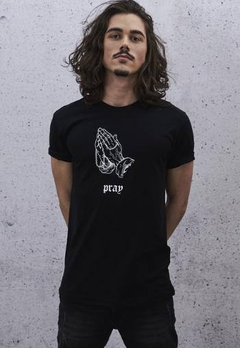 Mr. Tee Dark Pray Tee black - L