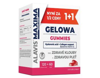 Alavis Maxima Gelowa Gummies + Vitamin C 120 žvýkacích tablet + 60 kapslí