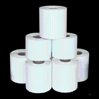 Receipt rolls plain paper, Receipt roll, normal paper, 76mm, rolls/box 50 rolls/box