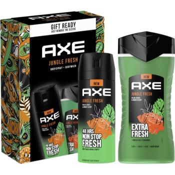 Axe Jungle Fresh dárková sada na tělo pro muže Palm Leaves & Amber