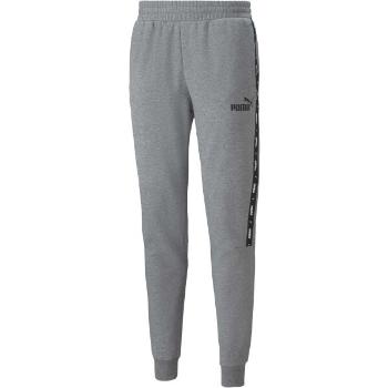 Puma ESSENTIALS+ TAPE SWEATPANTS FL CL Pánské tepláky, šedá, velikost