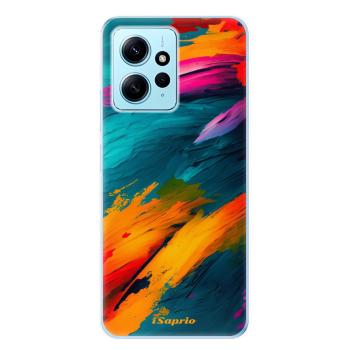 Odolné silikonové pouzdro iSaprio - Blue Paint - Xiaomi Redmi Note 12 5G