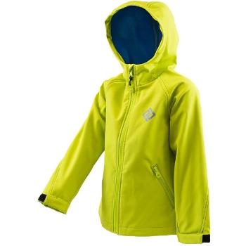 Pidilidi SOFTSHELL JACKET Dětská outdoorová bunda, zelená, velikost