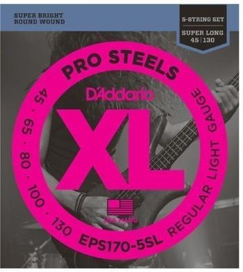 D'Addario EPS170-5SL Struny pro 5-strunnou baskytaru