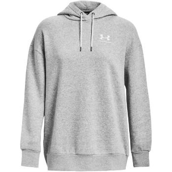 Under Armour ESSENTIAL FLC OS HOODIE Dámská mikina, šedá, velikost