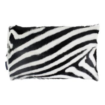 Kožený polštář dekor zebra - 50*30*10cm QXHKGZB