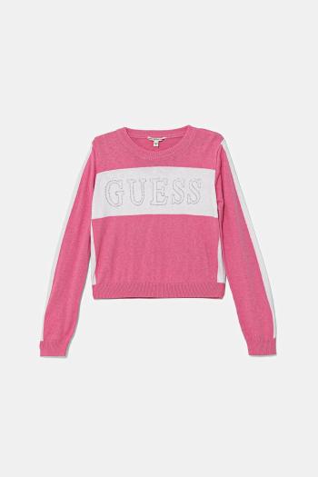 Guess gyerek pulóver rózsaszín, könnyű, J5YR00 Z3GW0