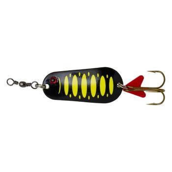 DAM Třpytka Effzett Standard Spoon Fluo Yellow/Black UV - 3,2cm 6g