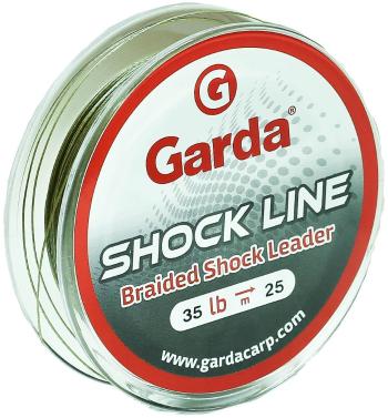 Garda návazcová šňůra shock line zelená 25 m nosnost 35 lb